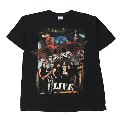 Buy Aerosmith 2006 Tour Anvil T-Shirt - Large Black Cotton • 32.70£