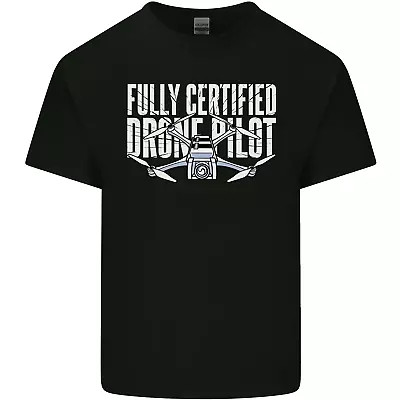 Buy Drone Pilot Mens Cotton T-Shirt Tee Top • 8.75£