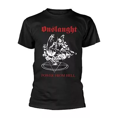 Buy Onslaught - Power From Hell (NEW MENS T-SHIRT) • 17.46£
