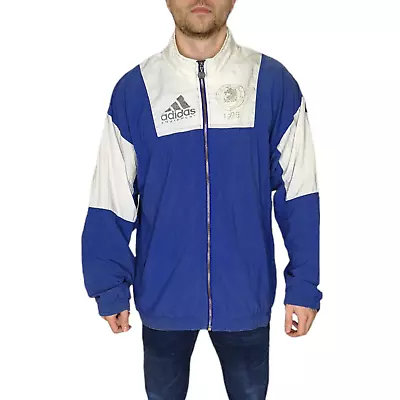 Buy Adidas Equipment Shell Jacket Size XL In Blue White Men's  1995 Boston Marathon • 34.99£