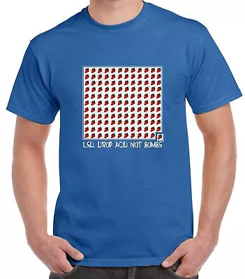 Buy LSD Drop Acid Not Bombs Men's T-Shirt • 12.95£