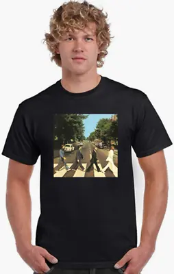 Buy Beatles Gildan T-Shirt Gift Men Unisex S,M,L,XL,2XL Plus Black Cotton Bag • 10.99£