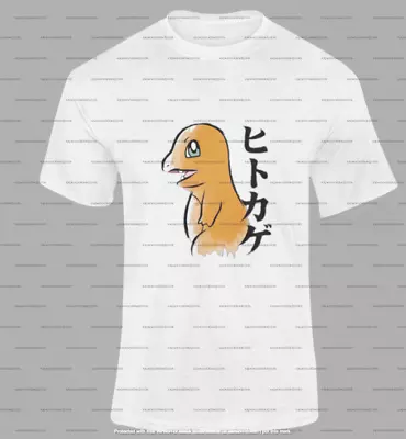 Buy Pokemon, Charmander, Japanese Lettering T-shirt • 15£