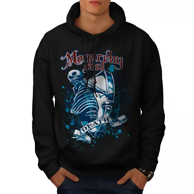 Buy Wellcoda Soul Death Mens Hoodie, Grave Casual Hooded Sweatshirt • 25.99£