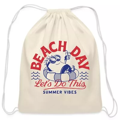 Buy Minions Merch Phil Beach Day Licensed Cotton Drawstring Bag • 19.94£