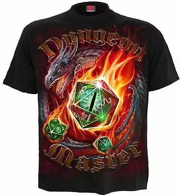 Buy SPIRAL DUNGEON MASTER - T-Shirt Black • 16.99£