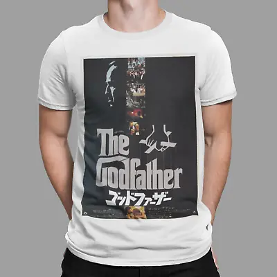 Buy Godfather T-shirt Japanese Movie Film Retro Poster 70s 80s Mafia Tee China • 6.99£