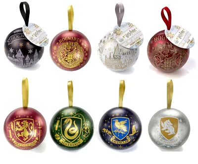 Buy Official Harry Potter Hogwarts Houses Christmas Bauble With Necklace Or Earrings • 14.95£