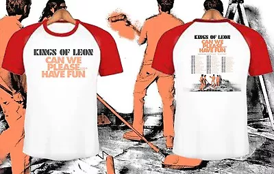 Buy Kings Of Leon, Can We Please Have Fun, World Tour Tshirt. Unofficial, Sub Print • 19£