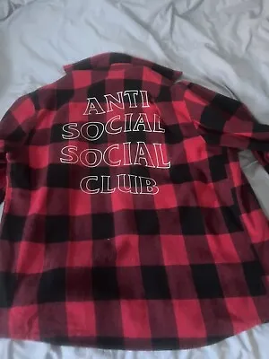 Buy ASSC Logo Checkered Shirt | Size L / Large | Anti Social Social Club • 60£