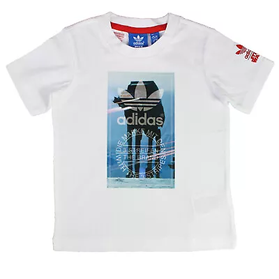 Buy Adidas Originals Star Wars ATAT Walker Kids Shirt Limited Edition At-At AB1839 • 22.59£