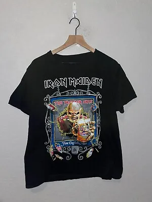 Buy Women's Iron Maiden The Trooper Arms Fine English Ales Band Metal Rock Shirt Mus • 23.62£