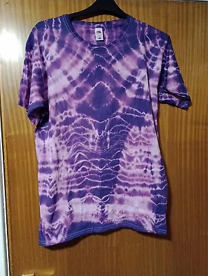 Buy FOTL Purple Tie Dyed T-shirt Sz L • 12£