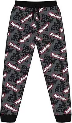 Buy Mens TOP GEAR Logo Print Multi Cuffed Lounge Pants Pyjama Bottoms S M L • 9.99£