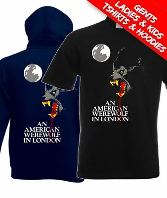 Buy An American Werewolf In London Horror Movie T Shirt / Hoodie • 29£