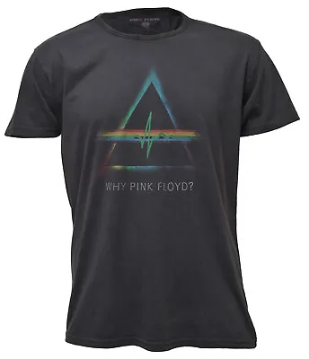Buy Pink Floyd T Shirt Why ? Official Dark Side Of The Moon Logo Vintage Style New • 14.95£