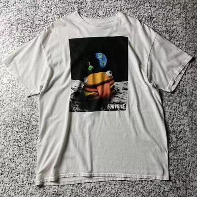 Buy Next Vintage Fortnite Print T-Shirt Game T Official White Xl Size Old Clothes • 156.43£