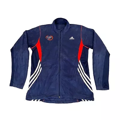 Buy Flora London Marathon 2006 Adidas Velour Jacket | Vintage Sportswear Navy • 28.23£