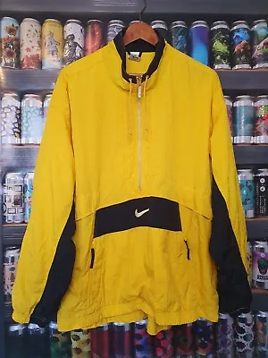 Buy Nike Mens Large Lightweight Pull Over Waterproof Jacket Festival Vintage... • 39.99£
