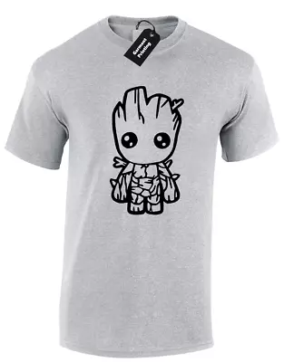 Buy Guardians Groot Baby Cartoon Mens T Shirt Star Iron Lord Wars Hulk Man Drax • 7.99£
