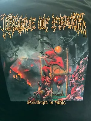 Buy Cradle Of Filth New Black T-shirt Size Large • 19.99£