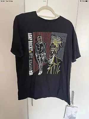 Buy ASAP Rocky X Wiz Khalifa - 16 Day Trip UK/Europe Tour T Shirt - XL (2015) • 45£