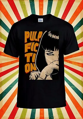 Buy Mia Wallace T Shirt Pulp Fiction Art Men Women Unisex Baseball T Shirt Top 3079 • 9.99£