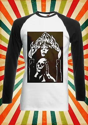 Buy Electric Wizard Metal Rock Men Women Long Short Sleeve Baseball T Shirt 2208 • 9.95£