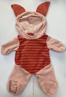 Buy Build A Bear Disney Winnie The Pooh Piglet Pink Hooded Outfit Sleeper Costume • 18£