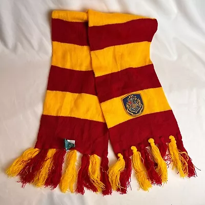 Buy Harry Potter Official Gryffindor Winter Scarf With Hogwarts Emblem VGC • 15.78£