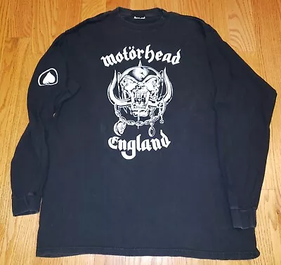Buy Motorhead Ultra Rare Vintage Official 1999 Fall Tour Long Sleeve T-shirt Size Xl • 94.71£