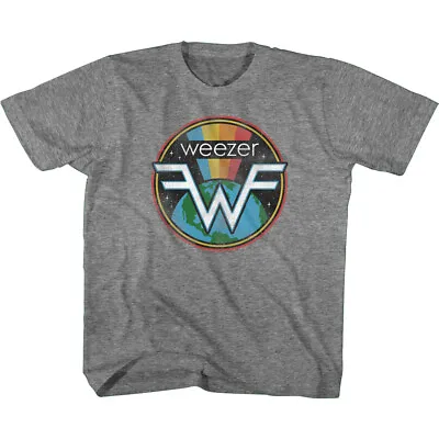 Buy Weezer Space Weez Out Of This World Youth T Shirt Rock Music Merch • 17.76£