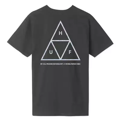 Buy Genuine HUF Hologram T-Shirt - Black • 23.48£