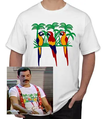 Buy Queen Tshirt Mens Womens Kids Parrot T-shirt Worn By Freddie 1985  Mercury • 9.99£