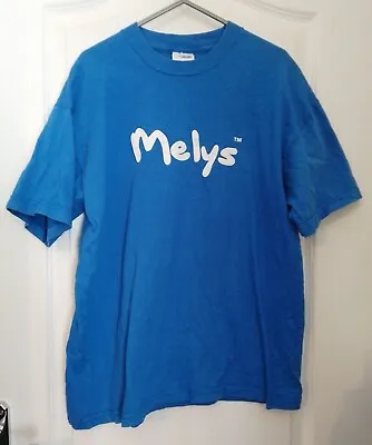 Buy Vintage MELYS Rumours And Curses Band T-Shirt T Shirt Top Blue Size L Large • 9.99£