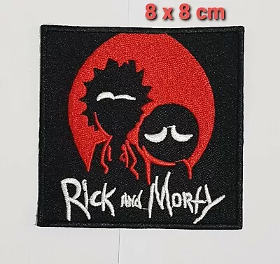 Buy Rick And Morty TV Serial Embroidered Iron On Patch Sew On Badge • 2.39£