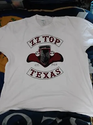 Buy ZZ Top White XXL T-shirt 25  • 15£