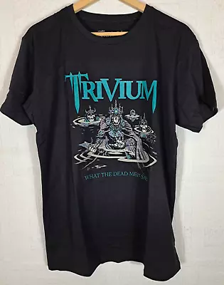 Buy Official Trivium Dead Men Say Band Music T Shirt Size L • 15.99£