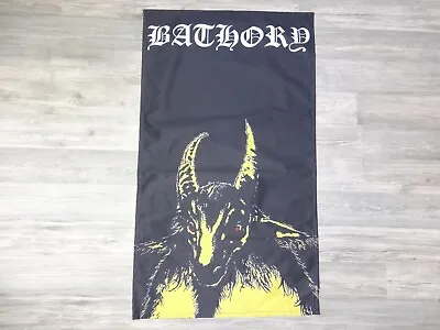 Buy Bathory Flag Flagge Poster Black Metal Venom Sargeist  • 25.70£