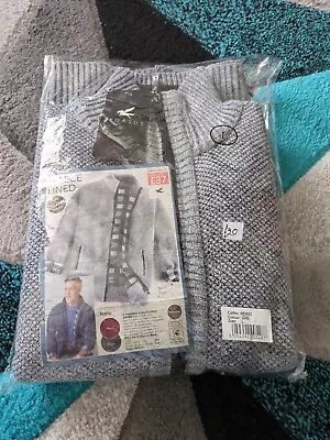 Buy Fleece Lined Mens Zip Jacket New • 20£