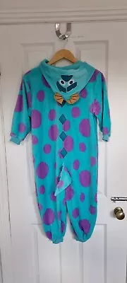 Buy New Boys Girls Disney Monster Sulley Pyjama Jumpsuit One Piece 6 8 Years • 15£