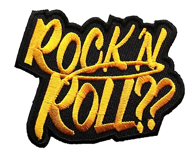 Buy Rock N Roll?? Heavy Metal Punk Rock Pop Blues Music Embroidered Patch Uk Seller  • 3.45£