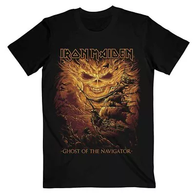 Buy  Iron Maiden T Shirt Official Ghost Of The Navigator Heavy Metal Licensed Tee • 15.79£