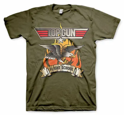 Buy Officially Licensed Top Gun - Flying Eagle Men's T-Shirt S-XXL Sizes • 19.53£