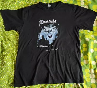Buy Vintage Dracula Transylvania Quote T Shirt RARE Small/Medium • 35£