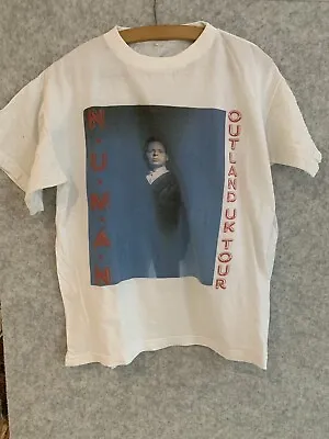 Buy Vintage 90s Gary Numan  T-Shirt L Outland UK Tour 1991 Human League New Wave • 102.41£