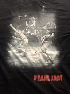 Buy Pearl Jam T Shirt Adult Large Limited Edition Ten Club Volcom 2009 Y2k Tee • 75£