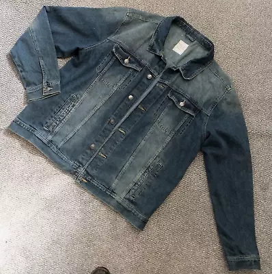 Buy 365 Mens Blue Denim Jeans Jacket Size XXL • 2.99£