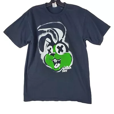 Buy GREEN DAY Shirt Adult Medium Black Green AWESOME BUNNY Rock Band Merch Casual • 22.15£