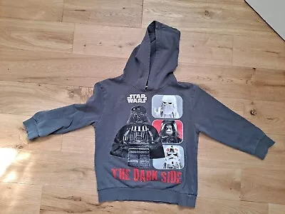 Buy George Lego Star Wars The Dark Side Hooded Sweatshirt Hoodie 4 5 Years Used • 2£
